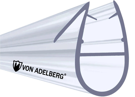 Duschdichtung für Glasstärke 6 bis 8 mm, Länge bis 200 cm